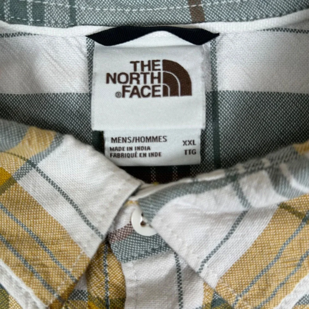 The North Face Hayden Pass 2.0‎ Gardenia Button Up Long Sleeve Shirt Mens XXL